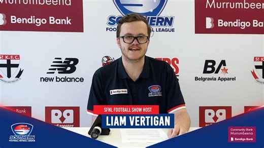 SFNL REVIEW SHOW: Sit down with Liam Vertigan and recap the round that was Round 10/11 in the Southern Football Netball League. Proudly brought to you by Community Bank Murrumbeena | Southern Football Netball League