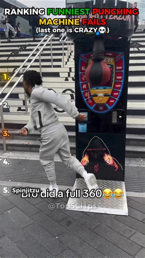 Ranking Funniest Punching Machine Fails😭🙏