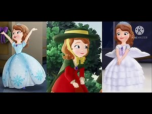 Princess Sofia in different costumes // SOFIA THE FIRST //