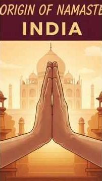 origin of namaste in india #shorts #trending #vlog #history #facts #ancient