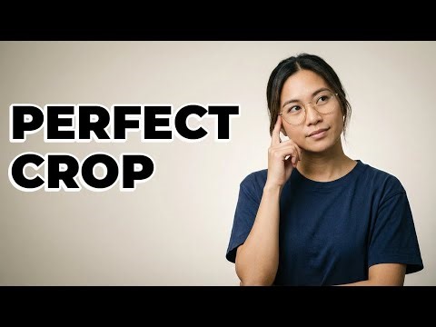 How do I fine-tune a crop area in Photoshop?