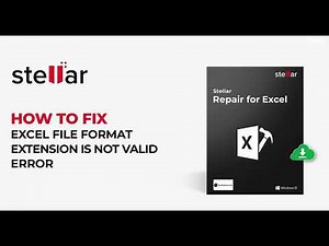 🔧 How to Fix "Excel Cannot Open this File Because File Extension is not Valid" Error💡 🚀