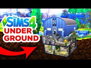 UNDERGROUND BUNKER - The Sims 4