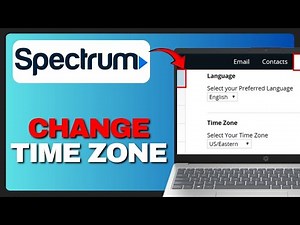 How To Change Time Zone on Spectrum TV App 2025!