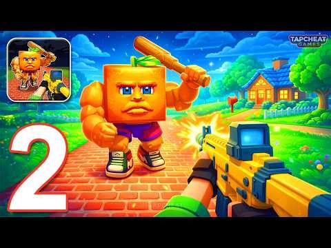 Blocky Hunters: FPS Survival - Gameplay Walkthrough Part 2 - Shooter Survival FPS (Android, iOS)