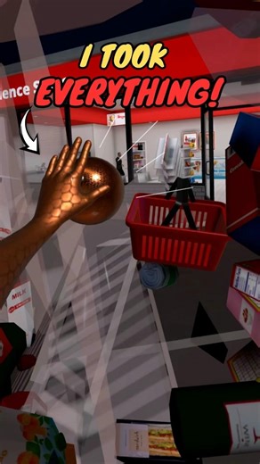 I took everything 😨#metaquest #vr #sandbox #newtonsplayground