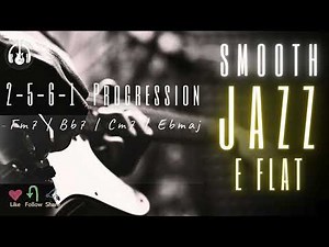 Epic Chill Jazz Backing Track for Improvisation | 2-5-6-1 F Dorian to Eb Major @ 90 BPM