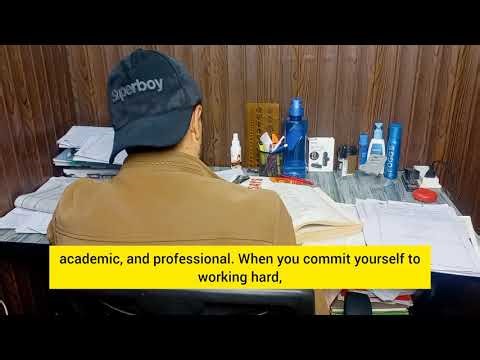 Benefits of Hard Work|| Why Effort Leads to Success in Life