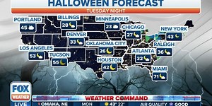 Chilly trick-or-treat forecast for Halloween evening  | Latest Weather Clips | FOX Weather