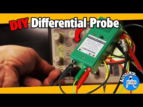 DIY Active Differential Probe for your oscilloscope | Do-it-yourself electronics