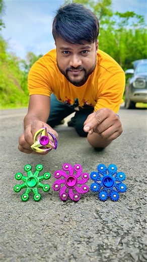 ₹49 Mini Vs ₹99 Best 3 Squishy Fidget Spinner Unboxing & Tests!