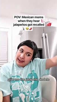 Pov: Mexican moms when they hear jalapeños got recalled 😂🌶️#comedyskits #pov #povs #mexican