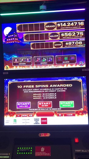 FREE SPIN BONUS ROUND BATTLE OF THE RED ARMY in THREE ARMIES SLOTS! So many bonus picks! #lasvegas #vegas #slots #casino #bonus #caesars #caesarspalace | Big Win Winter on FB