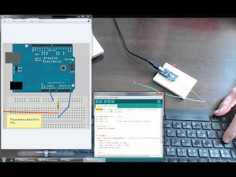Arduino and Electromagnetic field (EMF) detector