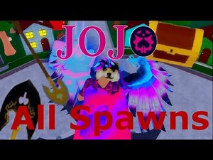 JojoBlox all new Chest,Rebirth and Stand spawns