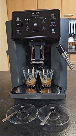 Krups Sensation Kaffeevollautomat – 2 Espresso – Krups EA910810 – Short