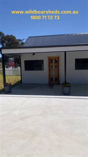 #WildBoarSheds #SteelSheds #ShedBuilders #ShedConstruction #ShedDesign #CustomSheds #ShedKits #AustralianSheds #aussieshedsforlife | Wild Boar Sheds
