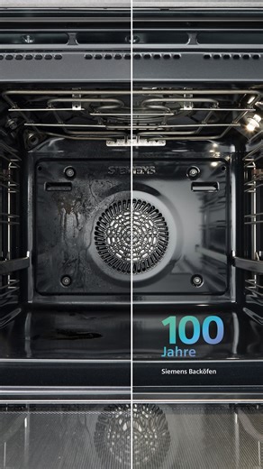 Siemens Home DACH on Instagram: "activeClean® nimmt dir die Arbeit ab – schon seit 1970. ​ Vergiss anstrengendes Schrubben! Dein Backofen reinigt sich per Knopfdruck selbst – während du entspannt auf der Couch liegst. Nur kurz auswischen – fertig! ​ Intelligente Sauberkeit. Seit 100 Jahren.​ ​ #100JahreBackofen #IntelligenzdieBegeistert #siemenshome​"