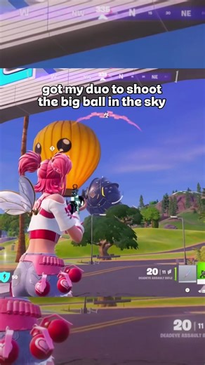 so the big ball has awareness #fortnite #fortniteclips #streamer @elxn!