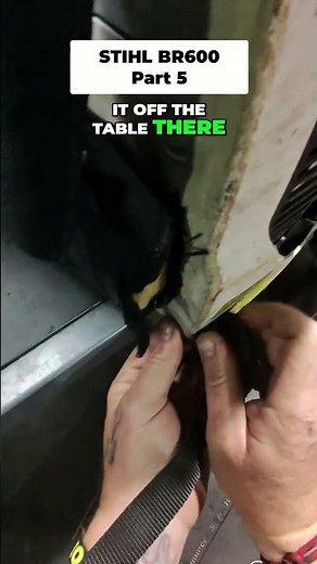 How to Fix a STIHL BR600: Fuel Pump Failure & Broken Straps Repair Part 5