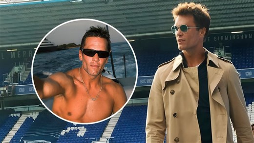 IN PHOTOS: Shirtless Tom Brady flaunts ripped physique as NFL legend turns 47