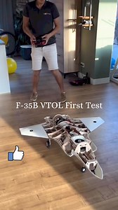 331K views · 2.5K reactions | Good Job! F-35 VTOL First Test Repost: @joelvlashof. #rchobbies #rcplane #RC #rctoys #rcjet #rcjetplane #rcplanes | RC Lovers | Facebook