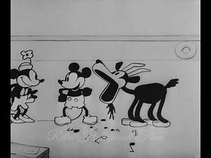 Steamboat Willie (1928) | First Mickey & Minnie Mouse Cartoon