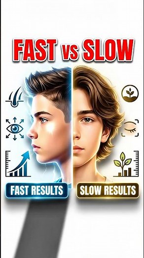 Fast vs Slow Results 😳🔥#fastvsslow