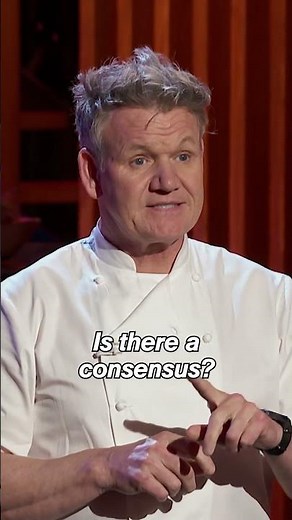 gordon couldn’t believe what he was hearing 🤨 #hellskitchen