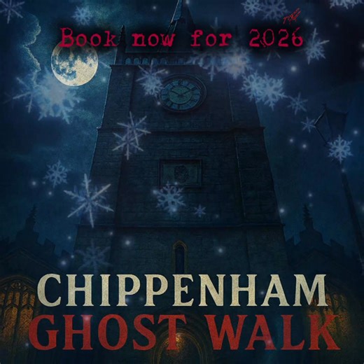 👻 The Chippenham Ghost Walk Returns — 2026 Tickets Now Live 🌙 ⭐️⭐️⭐️⭐️⭐️ Authentic. Immersive. Unforgettable. Chippenham… it’s time to step into the shadows again. Extours returns in 2026 with brand-new dates for one of Wiltshire’s most talked-about nights out. Join us for a unique journey through real local history, forgotten stories, and hands-on paranormal investigation that puts you at the centre of the experience. Extours has become one of the South West’s highest-rated ghost walk compani