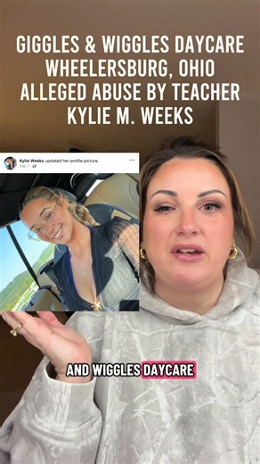 Alleged Abuse at a daycare in Wheelersburg,OH. Employee Kylie M. Weeks was arrested on December 19th after a mother noticed marks on her son and requested to view footage. Part 2 is up! #truecrime #sciotocounty #wheelersburgohio #fyp @Jo