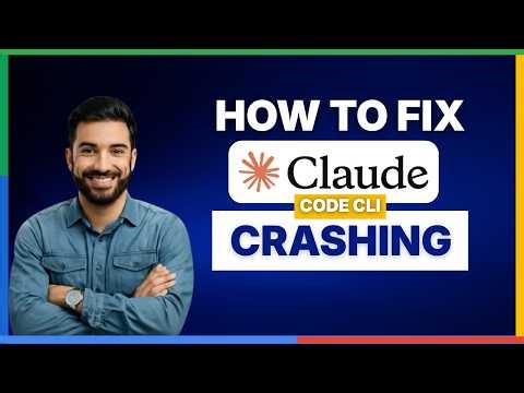 How to fix Claude Code CLI crashing [FULL GUIDE]