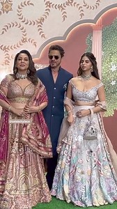 927K views · 6.8K reactions | SRK, Gauri, Suhana are back! Day 2 of the Ambani wedding aka the ‘Blessings Ceremony’ has begun. | Celebrity Face | Facebook