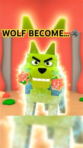 WOLF BECOME into…😳99 nights in the forest ROBLOX #shorts