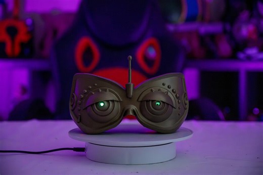 3D Printed Futuristic Goggles Led-ready Cosplay Accessory Tech-inspired Fantasy Prop - Etsy