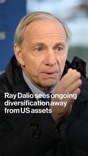 Bridgewater Associates founder Ray Dalio tells Francine Lacqua there's been an ongoing diversification away from US assets, especially by global central banks https://www.bloomberg.com/news/articles/2026-01-22/ray-dalio-sees-ongoing-diversification-away-from-us-assets?utm_campaign=trueanthem&utm_content=business&utm_medium=social&utm_source=facebook | Bloomberg