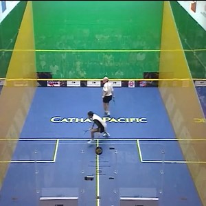 That hold from Jonathon Power 🔥 | PSA Squash Tour