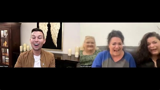 Woman freaks out during emotional reading with Matt Fraser