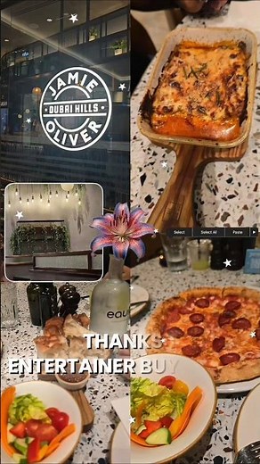 Eating at Celebrity Chef Jamie Oliver’s Restaurant in Dubai 🍕 Family Meal & Price Breakdown