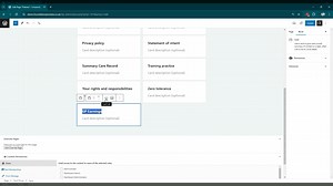 How to add, edit and remove content