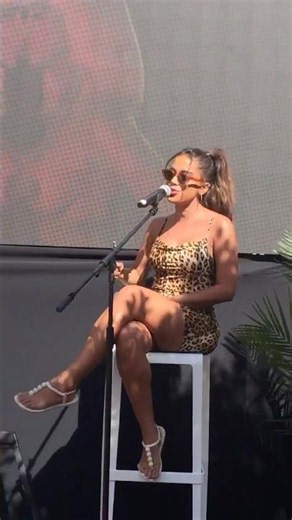 Brazilian Singer Anitta Performing in Los Angeles at the Standard Hotel