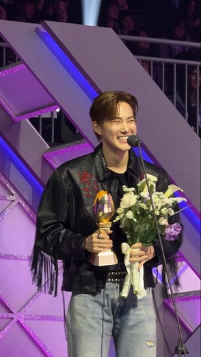 Go Bunny Go!! Congratulations!! Bunnynim's won the ‘Best Solo Artist (Male)’ Awards at KGMA 2025!! It's his 3rd win tonight!🏆🏆🏆 GLOBAL STAR SUHO #SUHOatKGMA #KGMA2025 #EXO #엑소 #kpop #congratulations | MinSeok's Butterfly Girl