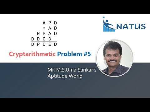 Cryptarithmetic Multiplication | Problem #5 | APD x AD = DPCED