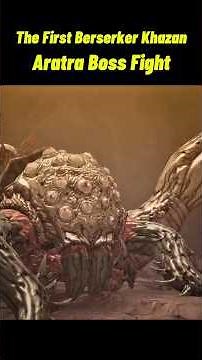 The First Berserker Khazan - Aratra Boss Fight #shorts #thefirstberserkerkhazan #eldenring #gaming