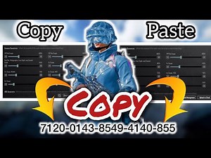 How to Copy & Share Sensitivity Settings in PUBG Mobile/BGMI | Full guide with code (2025)