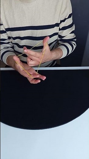 The vanishing rubber band - magic trick tutorial #rubberbandtrick