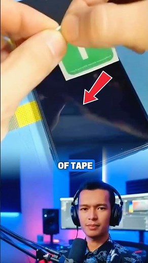 Amazing Tape Trick for a Flawless Screen Protector! #creative #short #shorts #shortvideo