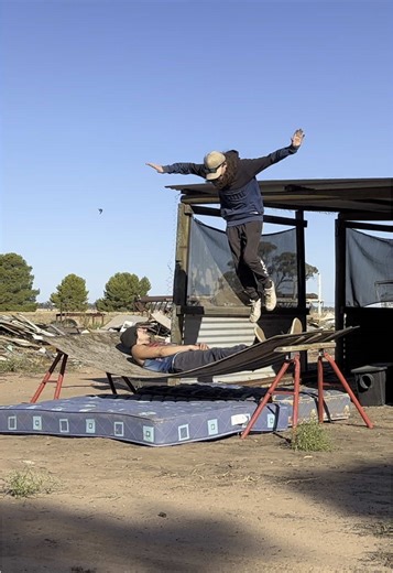 Backyard WWE @Riley_preston_ #fyp #foryoupage #foryou #viral