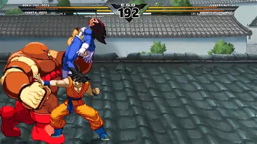 Goku and Vegeta vs Juggernaut and Abomination – Mugen Gamers | Fighting Gamers