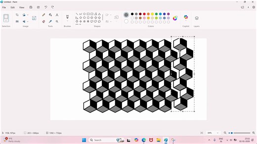 How to Create Illusion in MS Paint | Easy Step-by-Step Tutorial In this video, you will learn how to create an optical illusion in MS Paint step by step. This easy MS Paint illusion drawing tutorial is perfect for beginners, school students, and anyone who wants to make creative digital art using simple tools. Using only lines, shapes, and colors, we’ll turn a normal drawing into a mind-blowing illusion that looks 3D. No special software needed – just MS Paint and creativity! 👉 Watch till the e